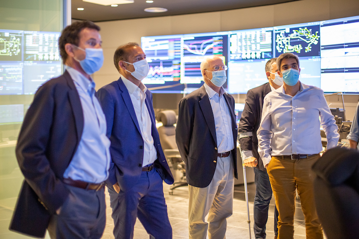 Paolo Rocca and the governor of Neuquen, Omar Gutiérrez, toured the new ...
